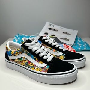 RARE NWT The Simpsons x Vans Customs Old Skool PT Sneakers Shoes